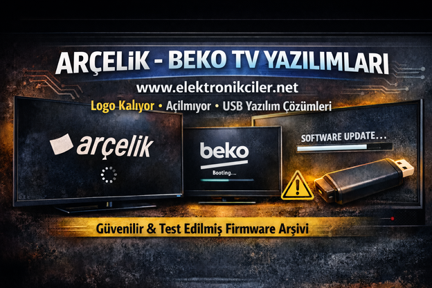 Arçelik TV Yazılımları - Beko Tv Yazılımları