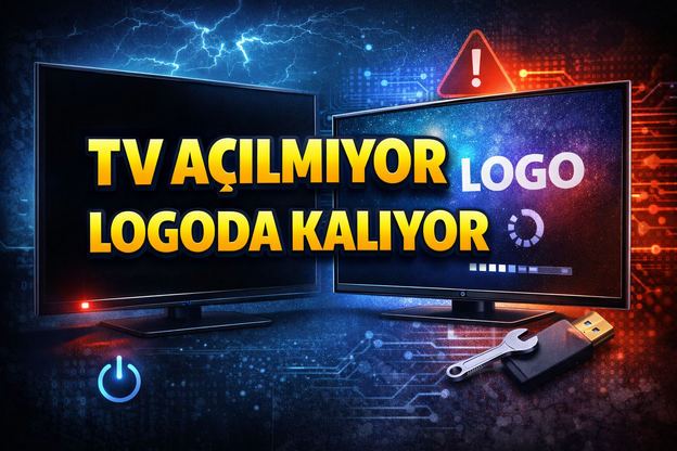 TV AÇILMIYOR LOGODA KALIYOR